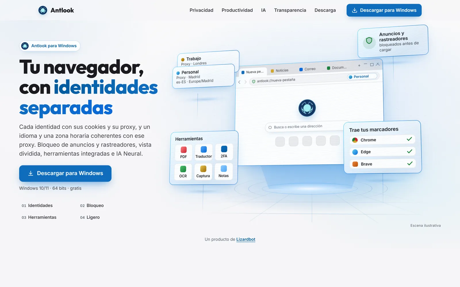 Custom Desktop Software Development — website screenshot
